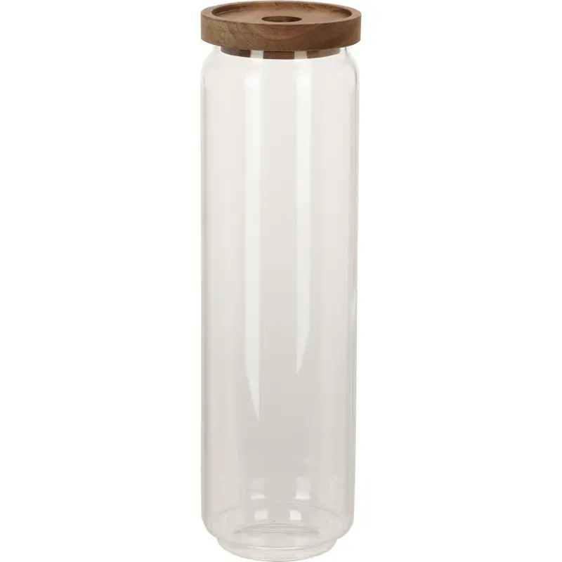 Voorraadpot - 9 x 30 cm - 1500 ml - Glas - luxe voorraadbus - Voorraadpot Aanbieding