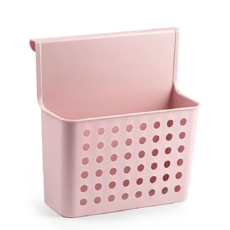 Bestseller PlasticForte Badkamerrekje - roze - opbergmandje - 26x24 cm - Opbergmanden