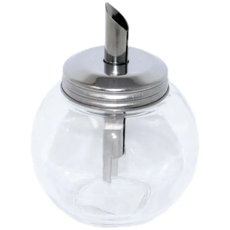 Geld-Terug-Garantie Concorde Suikerpot/strooier – glas – 250 ml – metalen schroefdeksel - Voorraadpot