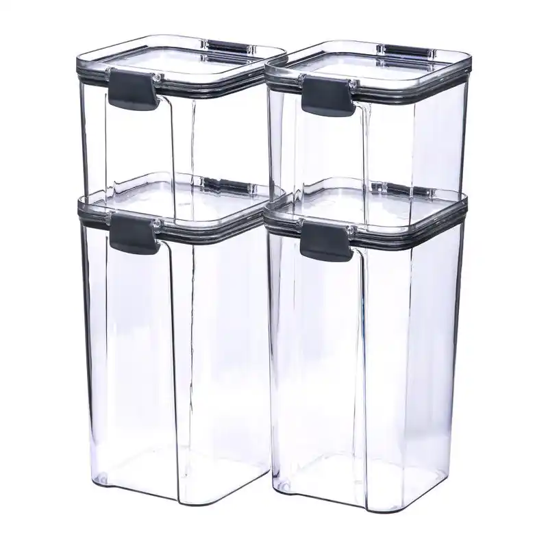 Direct Beschikbaar Krumble Voorraadpotten set van 4 - 700 ml + 700ml + 1300 ml + 1300 ml