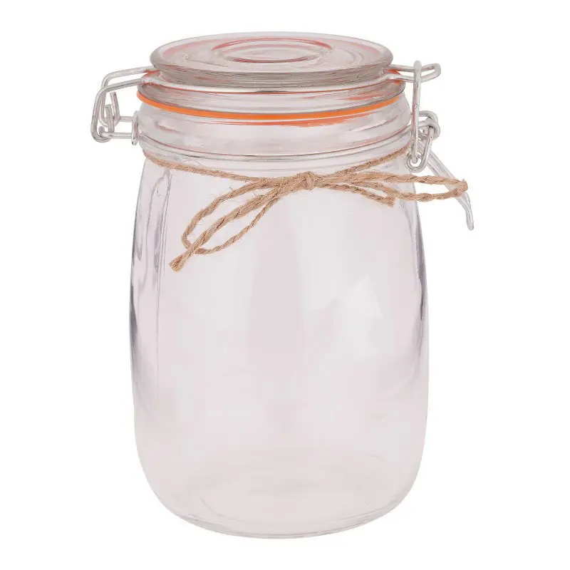 Voedsel Weckpotten / inmaakpotten - 1000 ml - met beugelsluiting - Weckpotten Populair