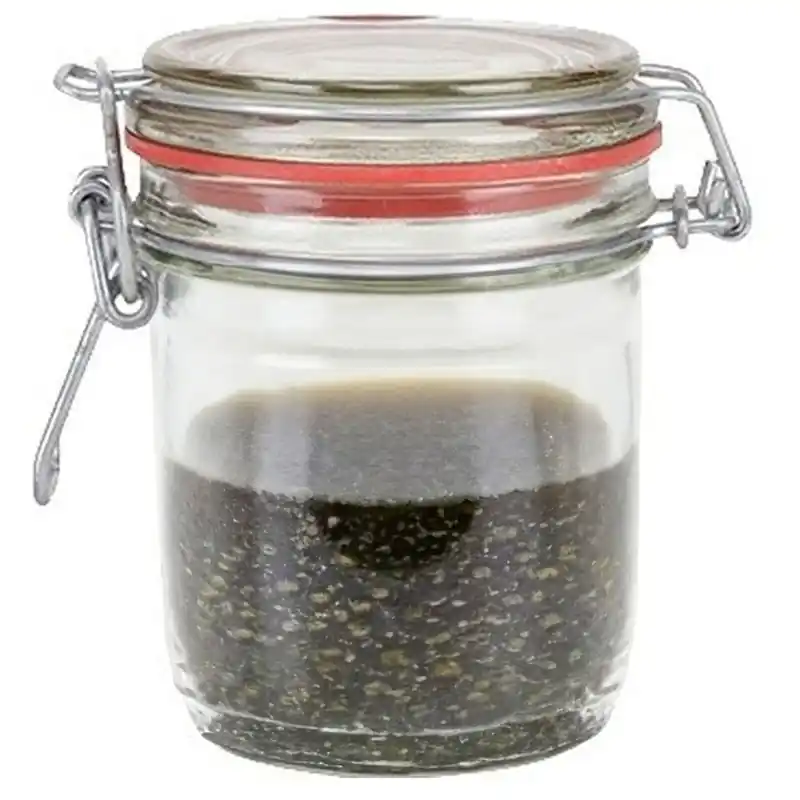 Laatste Kans Weckpot/inmaakpot - glas - 300 ml - beugelsluiting - transparant - Weckpotten