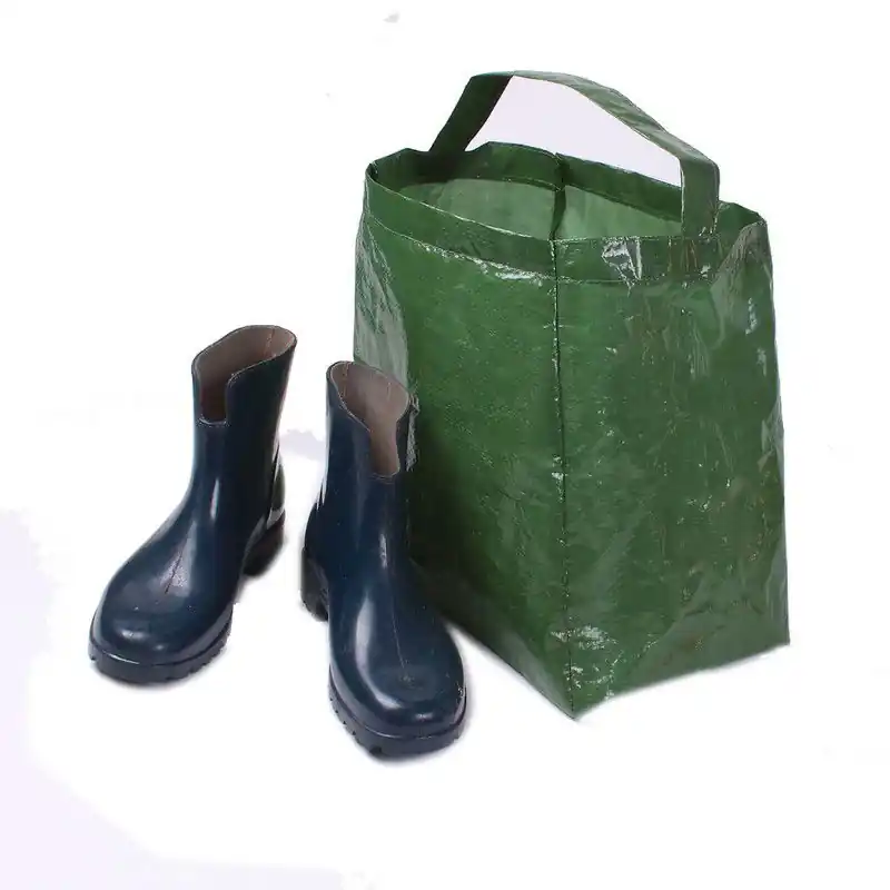 Tas voor groene rubberen laarzen geweven doek 31 x 33 x 23 cm Bestel Nu