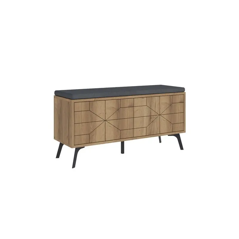 Beperkte Voorraad Schoenenkast met 4 deuren H55 cm - DUNE BENCH