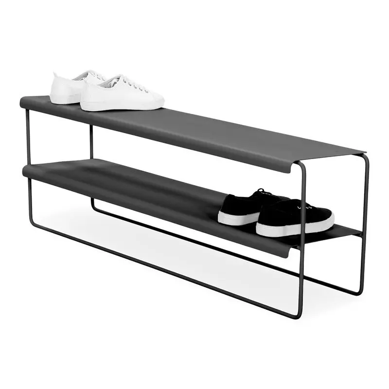 Spinder Design schoenrek Nivo 100 - Zwart - 10 paar schoenen Exclusief