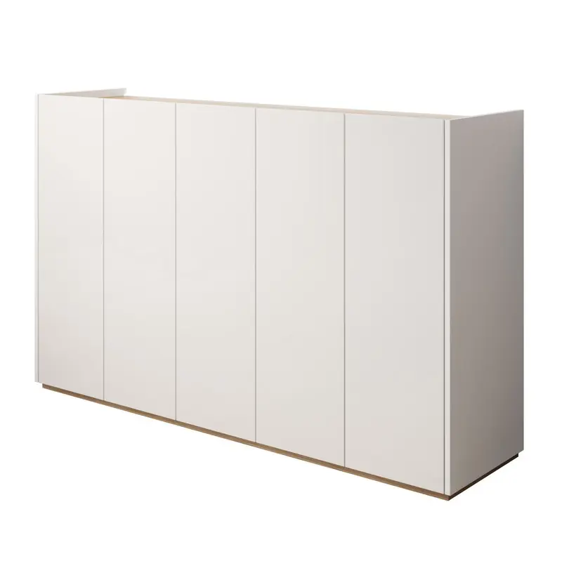 Hete Deal Meubella - Schoenenkast Encore - Wit - 156 cm