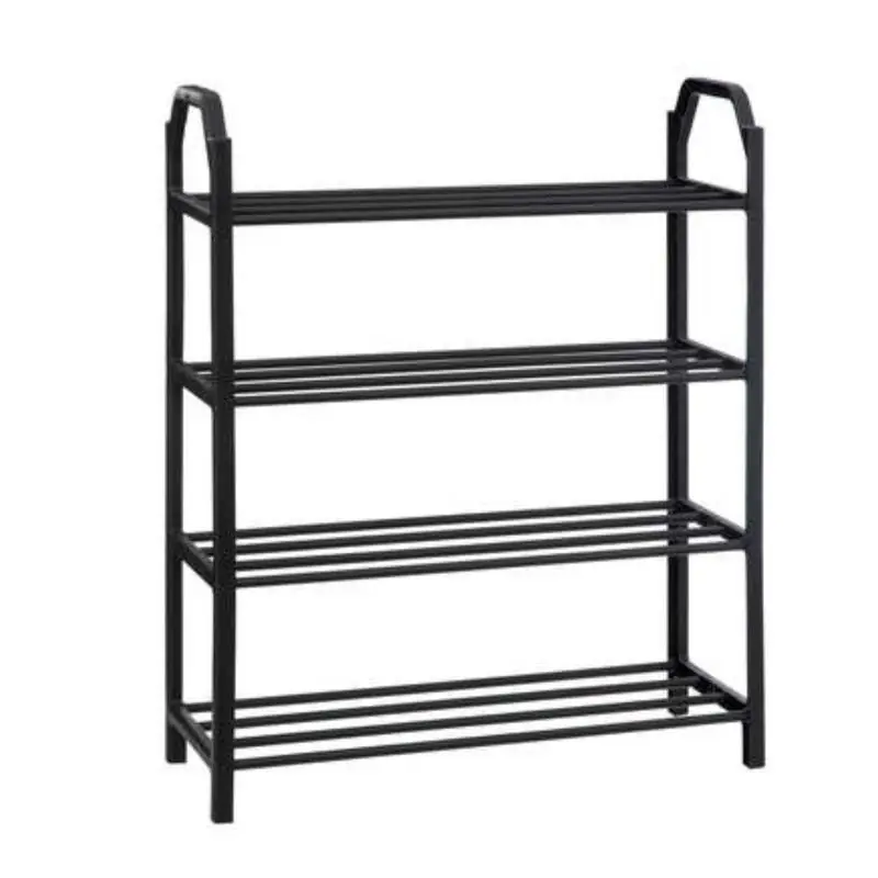 5Five Schoenenrek - zwart - 8 paar schoenen - 50 x 65 cm - Schoenenrekken Bestel Nu