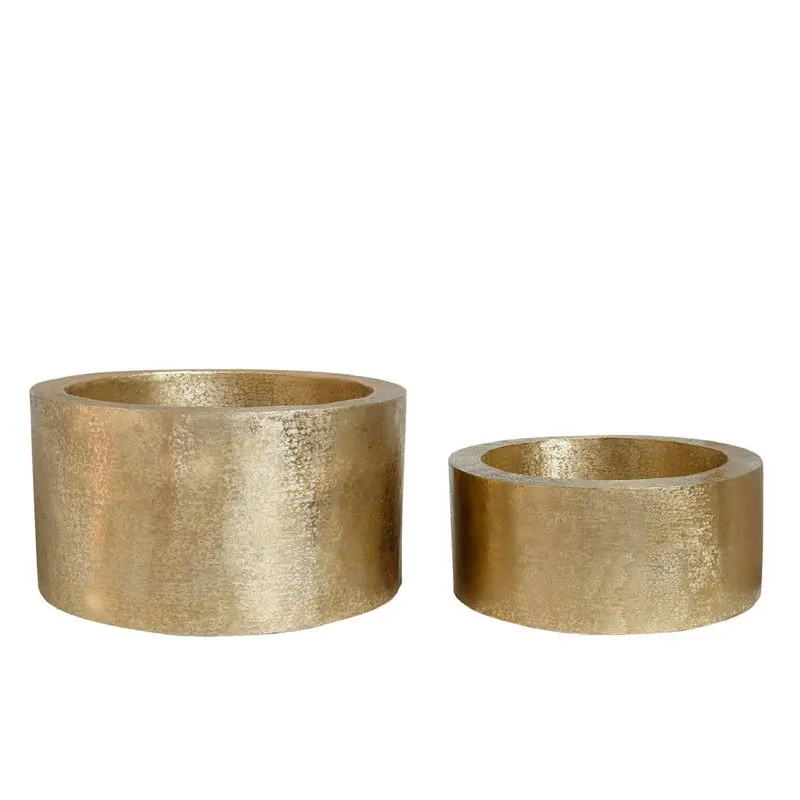 PTMD - Pot Eviee - Goud - 87x87x48.5cm - Set van 2 Gereduceerde Prijs