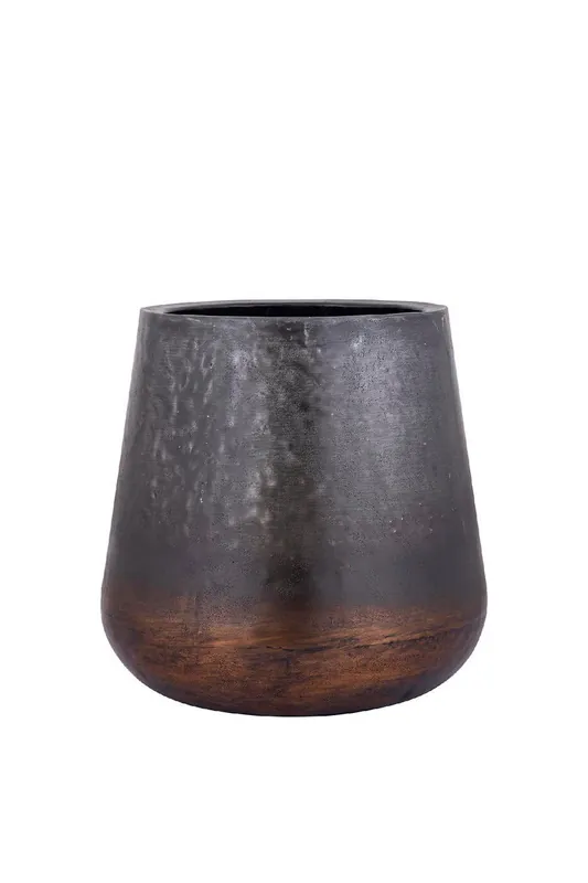 PTMD - Pot Nouska - Zwart - 48x48x48cm Geld-Terug-Garantie