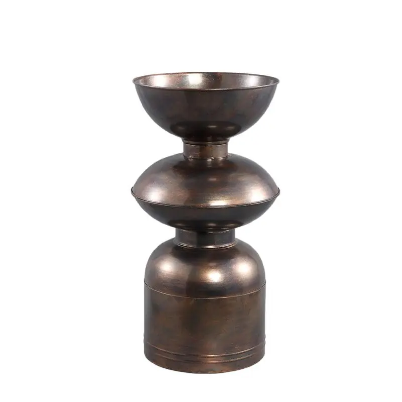 PTMD - Pot Nizze - Bruin - 36x36x67cm Handgemaakt