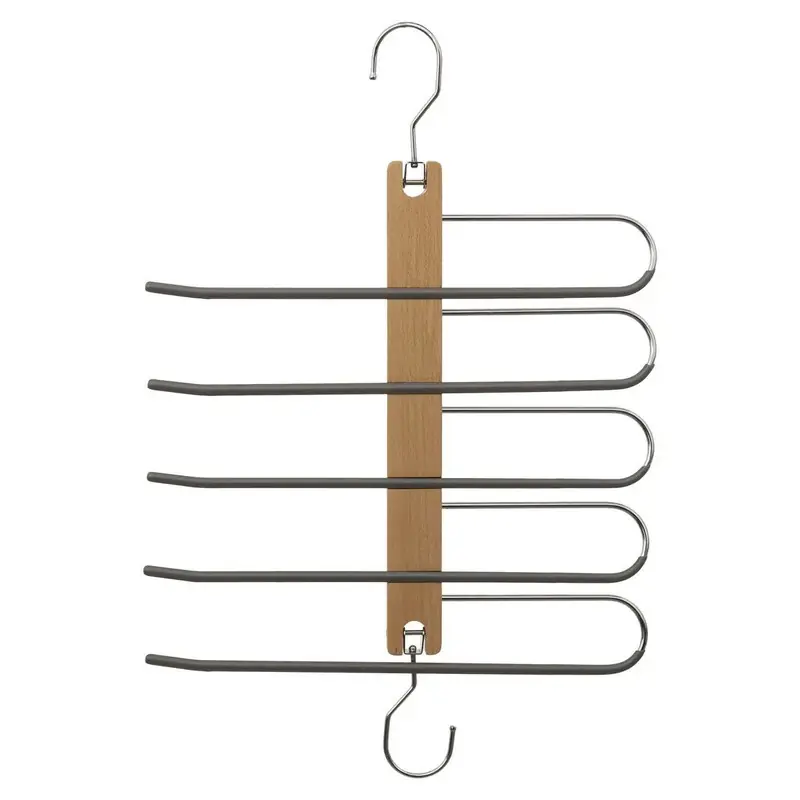 Bestel Nu Five Kledingkast - 5 broeken - 33 x 49 cm - kleerhangers/broekhangers - Kledinghangers