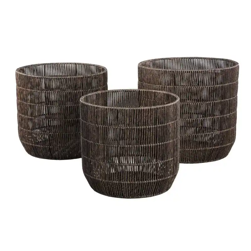 PTMD - Mand Danielius - Zwart - 41x41x39cm - Set van 3 Goedkoop