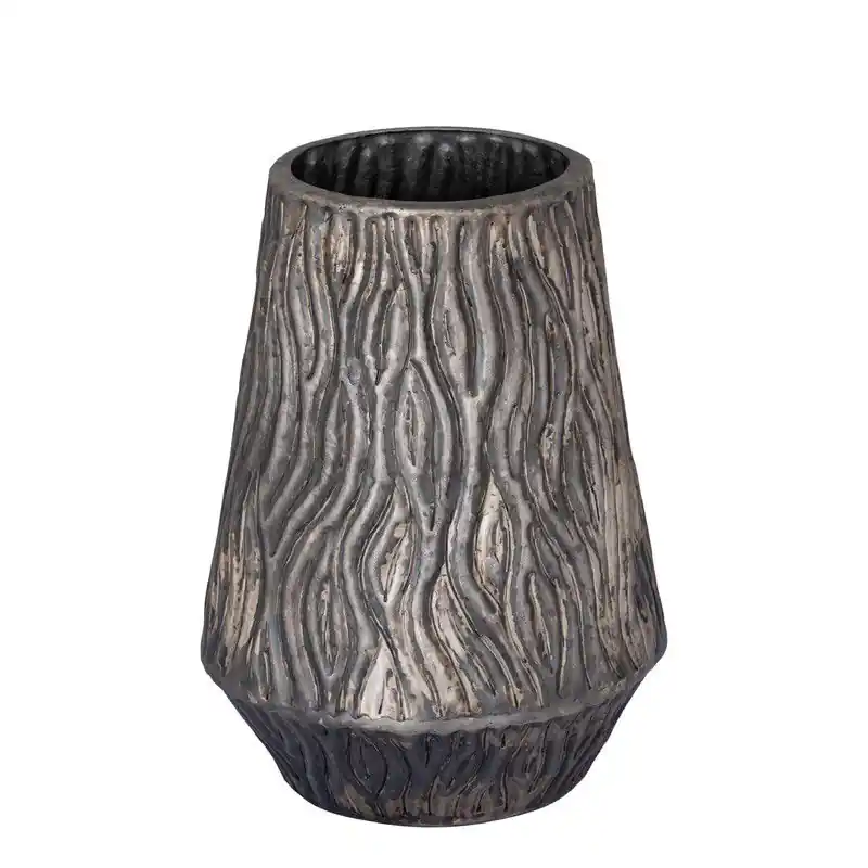 Bestel Nu PTMD - Pot Deandra - Zilver - 30x30x38cm