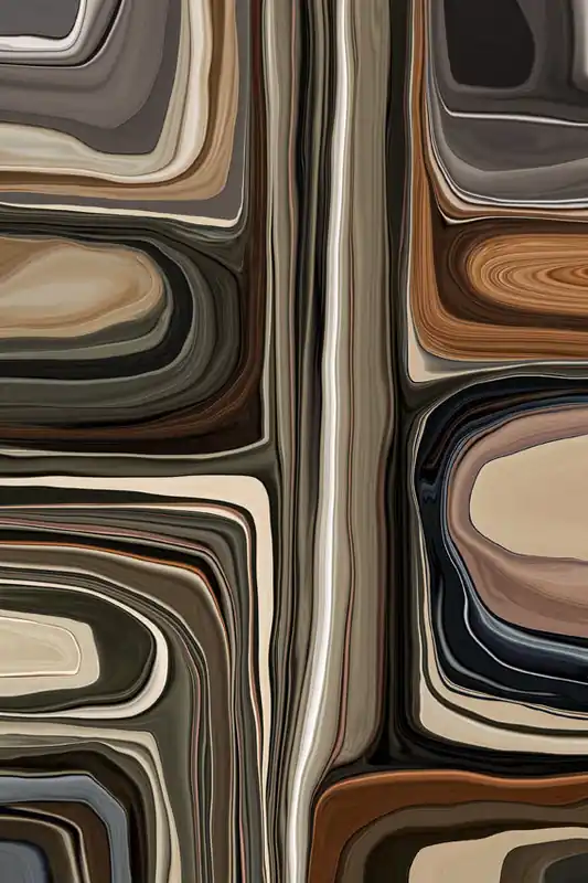 Aanbieding Laagpolig Vloerkleed Moooi Carpets Pebble Rectangle