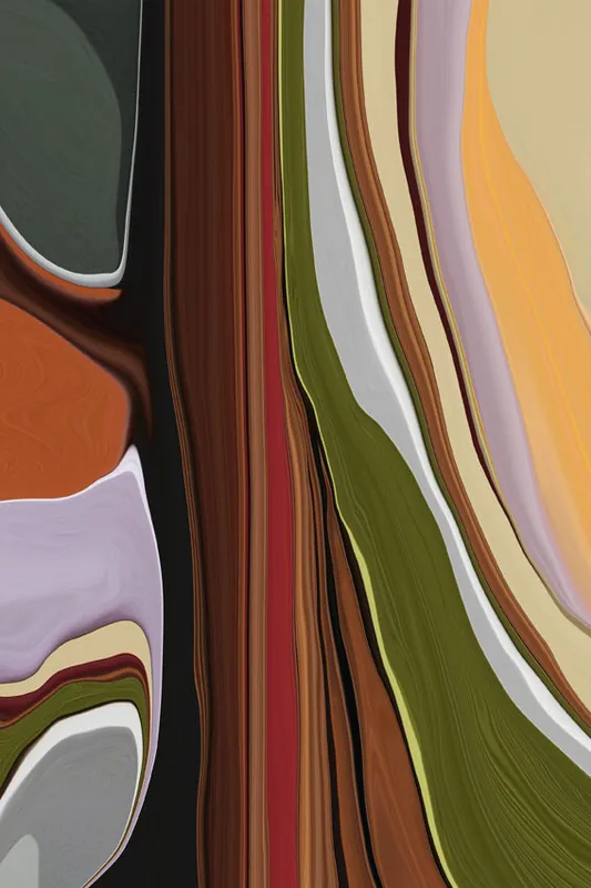 Laagpolig Vloerkleed Moooi Carpets Tulip Rectangle Gereduceerde Prijs