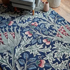 Authentiek Laagpolig vloerkleed Morris & Co Artichoke Mineral 127108