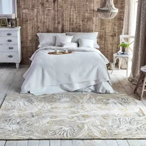 Laagpolig vloerkleed Morris & Co Pure Pimpernel Linen 28701 Direct Verzonden