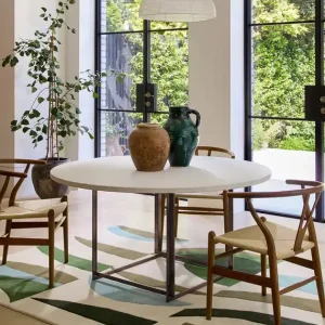 Laagpolig vloerkleed van Harlequin | Torillo Emerald - azul Geld-Terug-Garantie