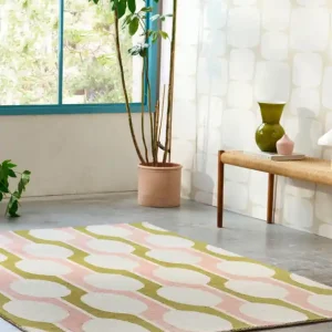 Trendy Laagpolig vloerkleed van Scion | Billow Lichen