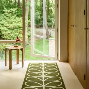 Loper Orla Kiely Linear Stem Runner Olive Shop Nu