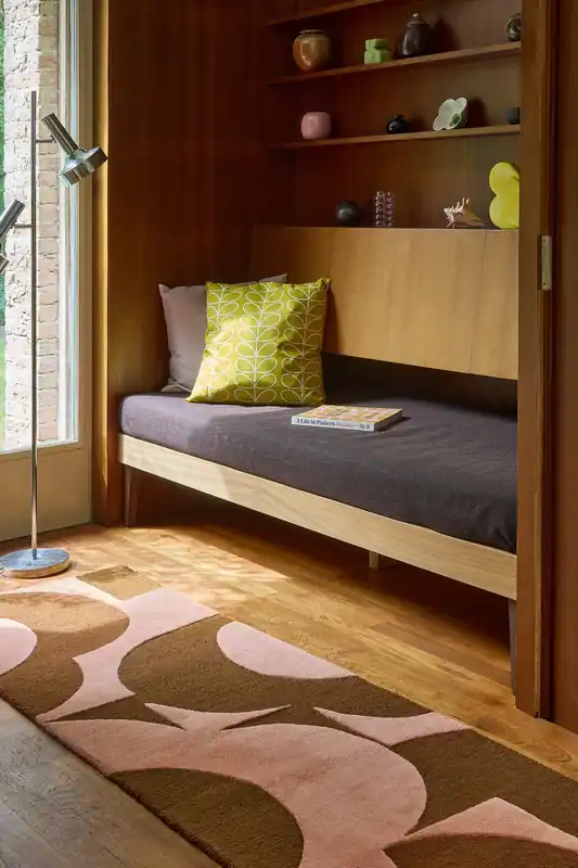 Loper Orla Kiely Prism Flower Pink Terracotta Favoriet