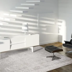 Louis de Poortere 8929 Mad Men White Plains (outlet) Nieuwe Collectie