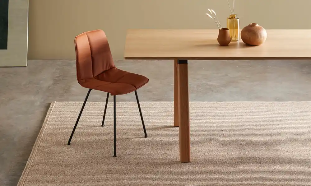 Naturtex Soutage Ivory vloerkleed – Tijdloos en handgemaakt Trendy