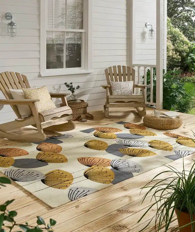 Weekendaanbieding Sanderson Dandillion Clocks-Ochre/Silver outdoor 445803