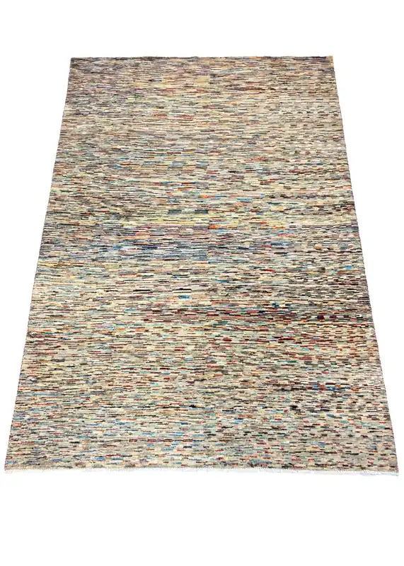 Budget Unique Ziegler Stripe Vloerkleed 18572 | Handgeknoopt uit Afghanistan (voorraad)