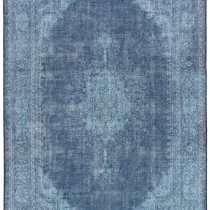 Geld-Terug-Garantie Vintage look vloerkleed Brinker Carpets Festival Shirak Light Blue (outlet)