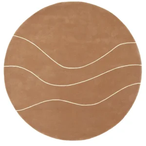 Hete Deal Vloerkleed Abstract en verfijnd Flow of Nature Rond
