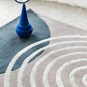 Alleen Vandaag Vloerkleed Finarte Atrium Wool Rug Grey