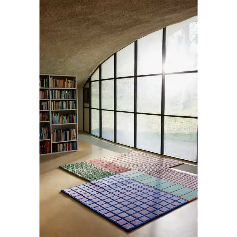 Plaats Bestelling Vloerkleed Finarte Baden Wool Rug Lilac