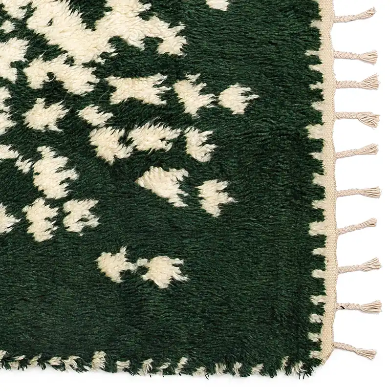 Vloerkleed Finarte Suovilla Wool Rug Green Authentiek