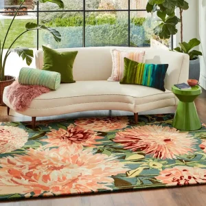 Vloerkleed Harlequin Dahlia Coral Wilderness 142408 Tijdelijk Beschikbaar