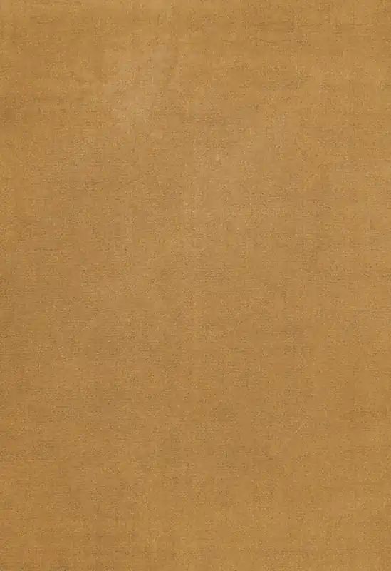 Goedkoop Vloerkleed Layered Classic Solid Wool Rug Ochre