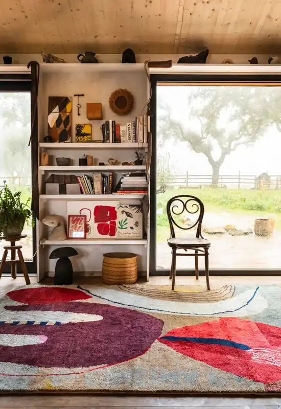 Alleen Vandaag Vloerkleed Layered Heather Chontos Collage Wool Rug