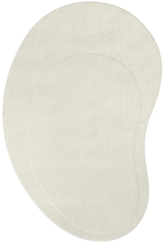Vloerkleed Layered Residue Bone White Wool Rug Goedkoop