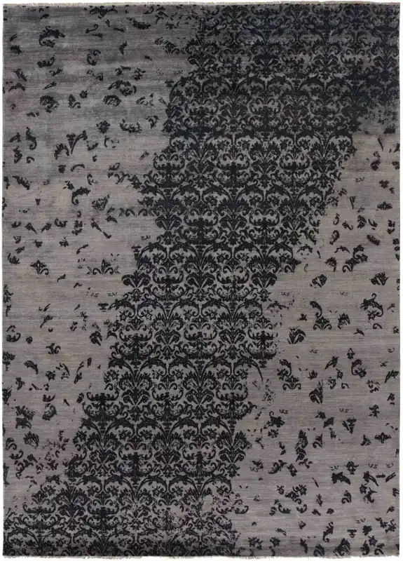 Handgemaakt Vloerkleed MOMO Rugs Damask AL-2E-B-22-HB-7