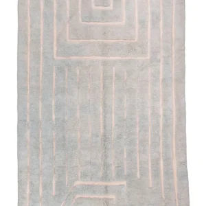 Vloerkleed MOMO Rugs Design Berber Mrirt Inlaid Lines Mel 008 Premium