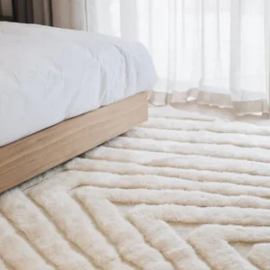 Vloerkleed MOMO Rugs Design Berber Mrirt Inlaid Lines Mel 011 Ambachtelijk