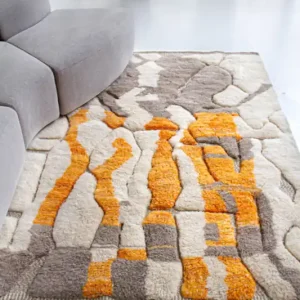 Gereduceerde Prijs Vloerkleed MOMO Rugs Design Berber Mrirt Inlaid Lines MEL-006