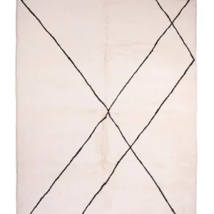 Vloerkleed MOMO Rugs Design Berber Mrirt With Patterns MR-018 Ambachtelijk