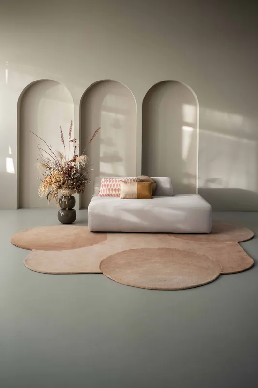 Vloerkleed MOMO Rugs Designer Elvire Circle In The Sand Amber Meest Verkocht