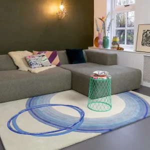 Rechtstreeks Van De Fabrikant Vloerkleed MOMO Rugs Designer Marie-Gon Sphere Cobalt