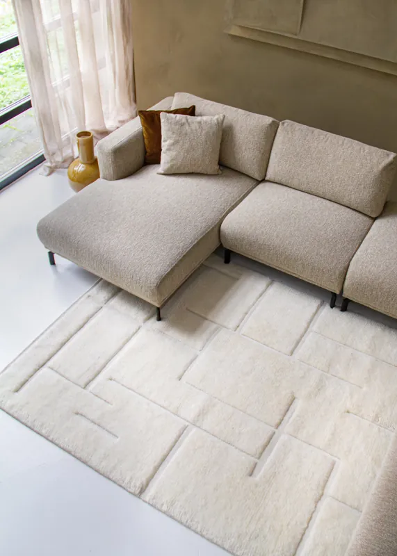 Laatste Kans Vloerkleed MOMO Rugs Marini White