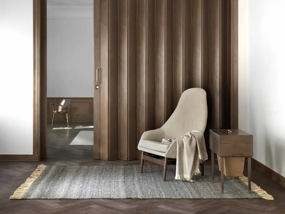 Laatste Versie Vloerkleed MOMO Rugs Nordic Nature Dark Grey