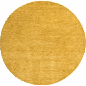 Aanbieding Vloerkleed MOMO Rugs Panorama Uni Rond Gold