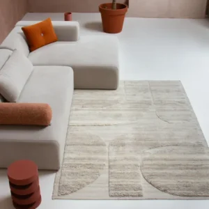 Nu Kopen Vloerkleed MOMO Rugs Scala Beige cream