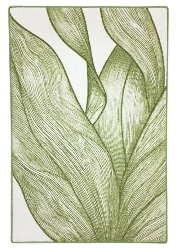 Vloerkleed MOMO rugs x NOŪRA studios - Botanical Beige/green Shop Nu